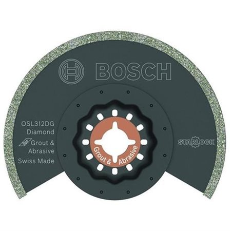 ROBERT BOSCH TOOL Robert Bosch Tool 2499309 Oscillating Starlock Diamond Grit Grout Blade 2499309